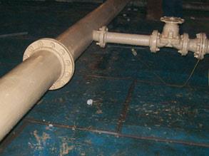 Для нанесения покрытия использовали Belzona 5831 (ST Barrier)