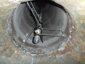 Факельная труба защищена с помощью Belzona 1523