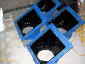 Футеровка из Belzona 2111 (D&A Hi-Build Elastomer)