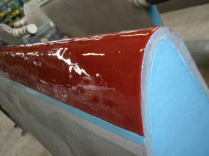 Покрытие Belzona 2121 (D&A Hi-Coat Elastomer) обеспечивает стойкость к абразивному износу