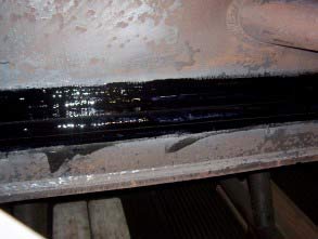 Герметизация компенсационного шва с помощью Belzona 2121 (D&A Hi-Coat Elastomer)