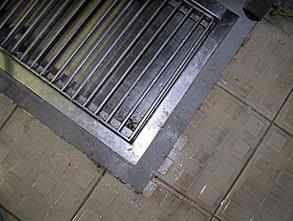 Ремонт посадочного места решетки с помощью Belzona 4111 (Magma-Quartz)