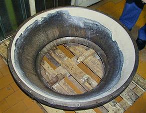 Ремонт и защита футеровки с помощью Belzona 4111 (Magma-Quartz)