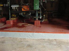 Для восстановления пола использовали Belzona 4181 (AHR Magma-Quartz)