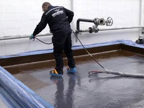 Нанесение Belzona 4311 методом распыления